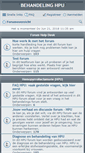Mobile Screenshot of hpu-forum.orthomoleculaire-geneeskunde.eu