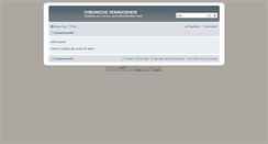 Desktop Screenshot of chronische-vermoeidheids-forum.orthomoleculaire-geneeskunde.eu