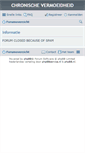 Mobile Screenshot of chronische-vermoeidheids-forum.orthomoleculaire-geneeskunde.eu