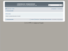 Tablet Screenshot of chronische-vermoeidheids-forum.orthomoleculaire-geneeskunde.eu